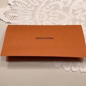 **Louis Vuitton Receipt Holder**
